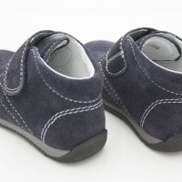 №18,19, Бебешки боти за момче BALOCCHI от Естествена синя кожа с велкро, снимка 4 - Бебешки обувки - 30017565