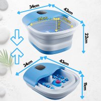 Хидромасажна вана за крака с подгряване на водата - НОВА, снимка 4 - Масажори - 40375148