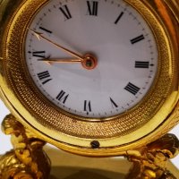 RRR-Настолен( DESK CLOCK)часовник-1/4 репетир(1780г.каретен часовник, снимка 14 - Джобни - 31231969
