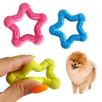 2922 Гумена играчка за куче звезда играчка за дъвчене, снимка 1 - За кучета - 37027053