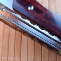 Малък сатър /нож / за кълцане, рязане и сечене SANJIA , снимка 12 - Ножове - 9292061
