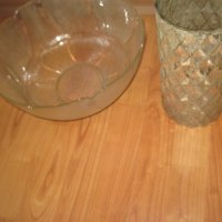 стъклени купи и ваза, снимка 5 - Сервизи - 38231126
