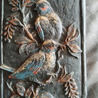 стара декорация за стена-птици, снимка 2 - Антикварни и старинни предмети - 30730316