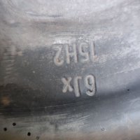 Джанти железни с гуми 5×100, снимка 3 - Гуми и джанти - 42882975