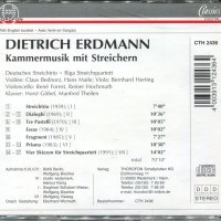 Dietrich Erdmann-Kammermusik mit Steichern, снимка 2 - CD дискове - 34439990