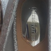Дамски обувки - сребро, снимка 5 - Дамски елегантни обувки - 29640853