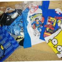 Нови блузки с батман супермен миньоните , снимка 3 - Детски Блузи и туники - 30817052