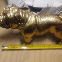 Фигура на куче Фигура на животно Скулптура Статуя Лежаща вътре / На открито Златно куче)

, снимка 5 - Други стоки за дома - 44701009