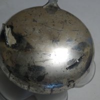 посребрена метална купа арт деко, снимка 7 - Антикварни и старинни предмети - 40640152