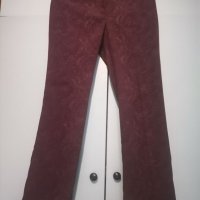 Дамски панталон в цвят бордо на Аристон, снимка 1 - Панталони - 34935691
