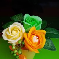 Букет от сапунени рози , снимка 13 - Подаръци за жени - 36836874