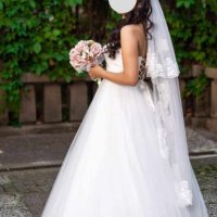 Булченска рокля, снимка 1 - Сватбени рокли - 42558342