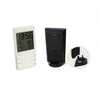 3220 Стаен часовник с термометър, влагомер и календар, снимка 6 - Други стоки за дома - 37379977