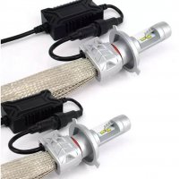 300004986 Диодни LED крушки за фарове Н7,Н1,Н4,Н11 DC12-24V 60W 3600LM, снимка 10 - Аксесоари и консумативи - 19299587