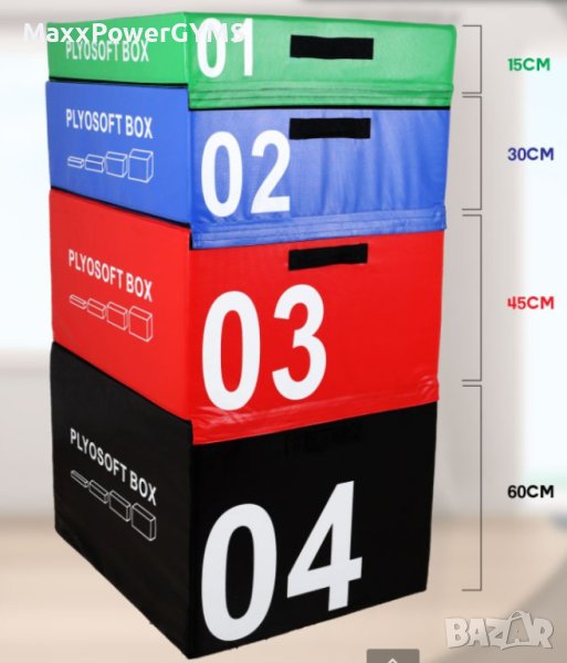 Чисто нови PlyoSoft Box, Crossfit MMA, Boxing платформи, снимка 1