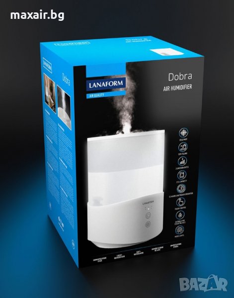 Овлажнител с етерични масла Lanaform Dobra * Промоционална цена!, снимка 1