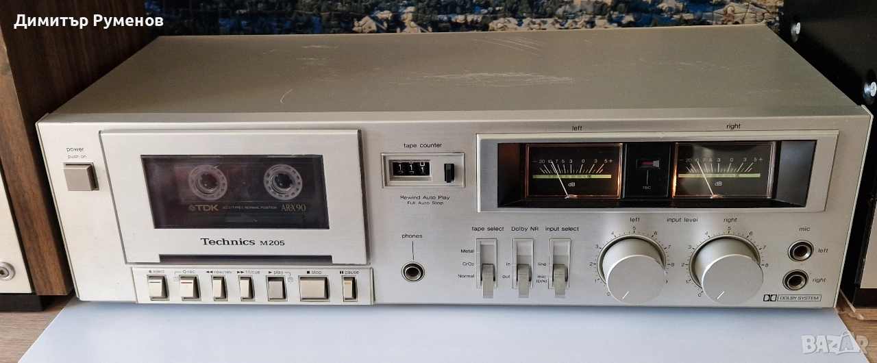 Касетен дек Technics RS-M205, снимка 1