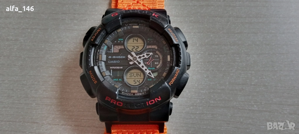 Мъжки часовник Casio G-Shock GA-140, снимка 1