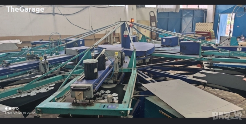 Карусел за ситопечат Автоматичен, снимка 1