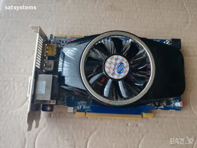 Видео карта AMD Radeon Sapphire HD 5750 HDMI 1024MB GDDR5 128bit PCI-E, снимка 1