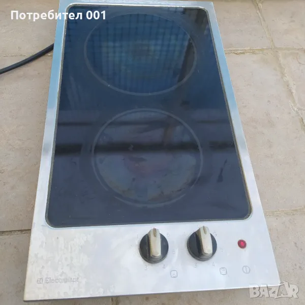 Керамичен двоен котлон за вграждане , снимка 1