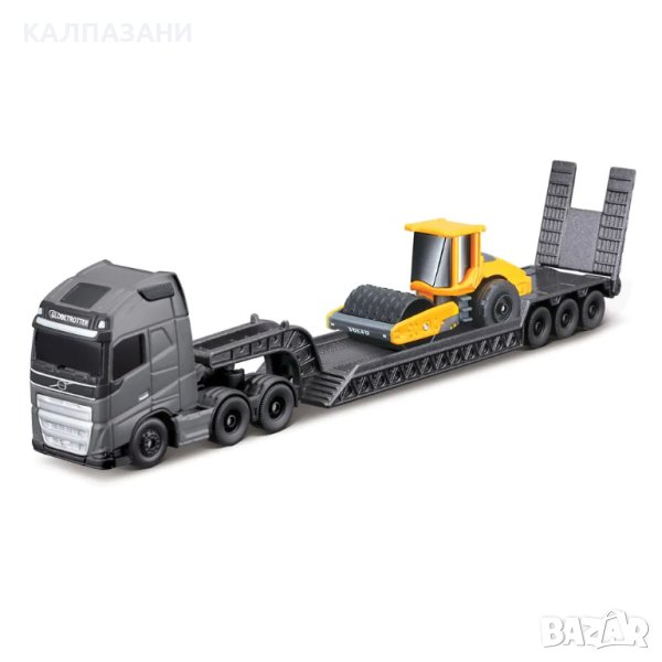 MAISTO Камион VOLVO Влекач със строителна машина 11541, снимка 1