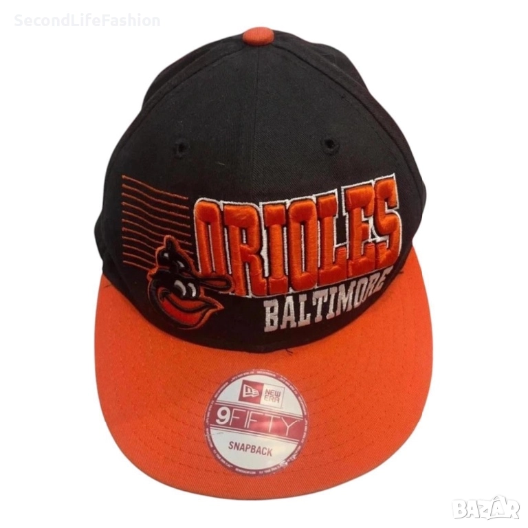 Бейзболна шапка MLB Baltimore ORIOLES Cooperstown New Era 9FIFTY Fitted, един размер., снимка 1