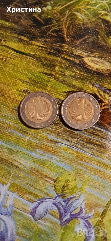 Евро монети от 2 евро, снимка 1