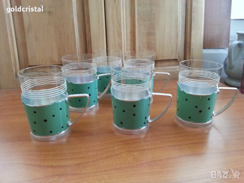 Руски стакани подстакани и чаши за чай , снимка 1
