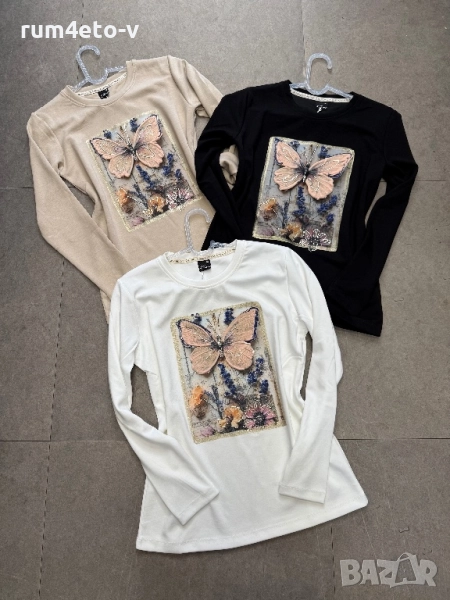 Блузи с релефни щампи ХИТ , снимка 1