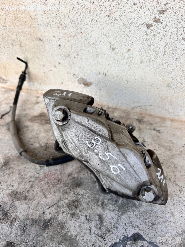 Спирачен апарат преден ляв за Мерцедес Е-класа W211.бензин 3.5, снимка 1