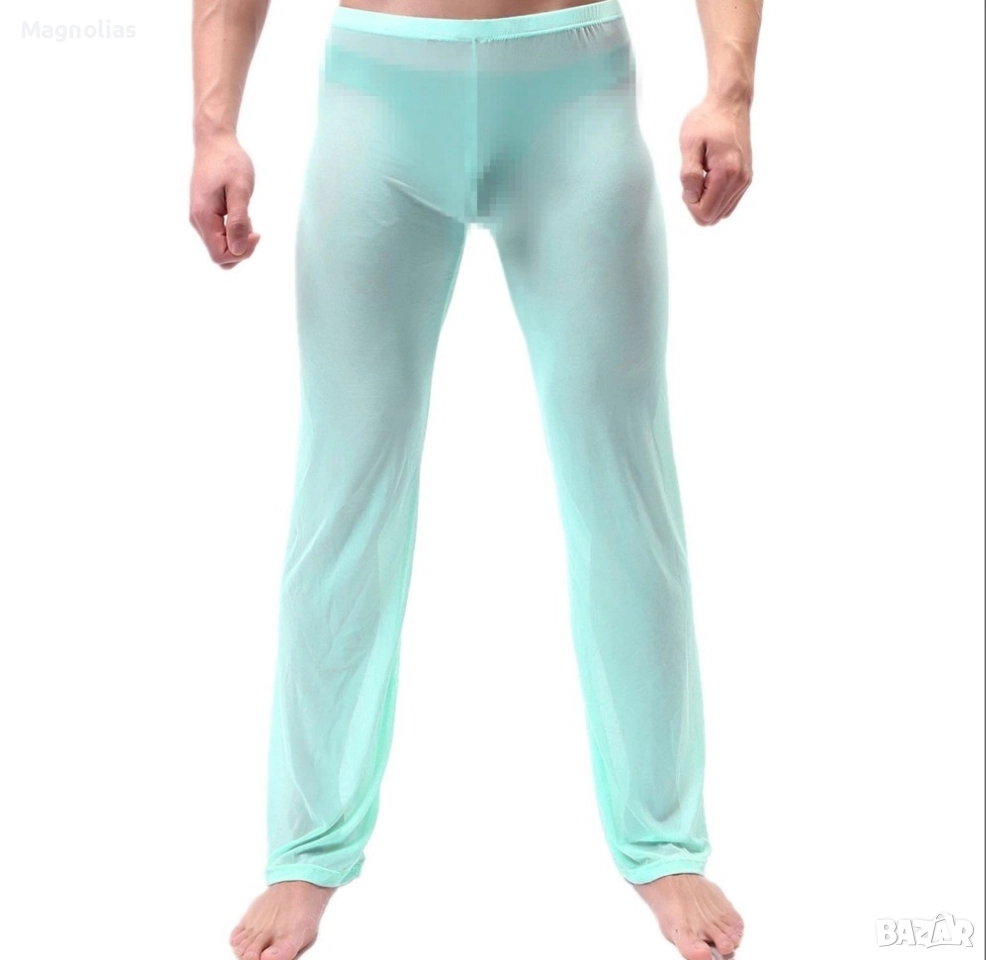 Секси мъжки ледено копринени Ултратънки дълги, снимка 1