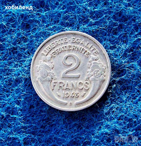 2 франка Франция 1948, снимка 1