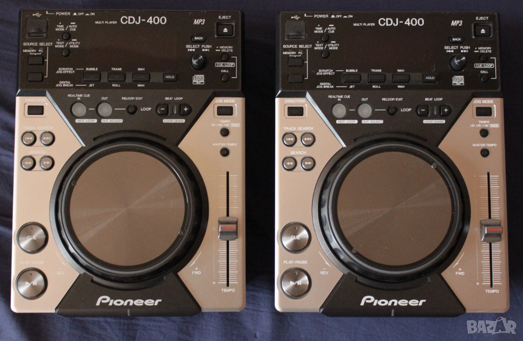 PIONEER CDJ-400 x2 безупречни !, снимка 1