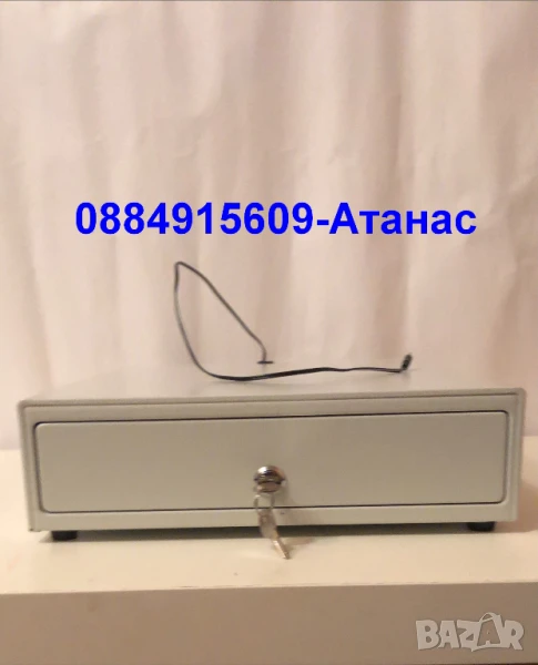 Сейф за банкноти AN 6V/8 с конектор, бял=75лв от Благоевград, снимка 1