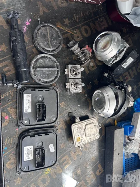 части фар мерцедес ц класа w204 facelift ксенон xenon лупа баласт крушка, снимка 1