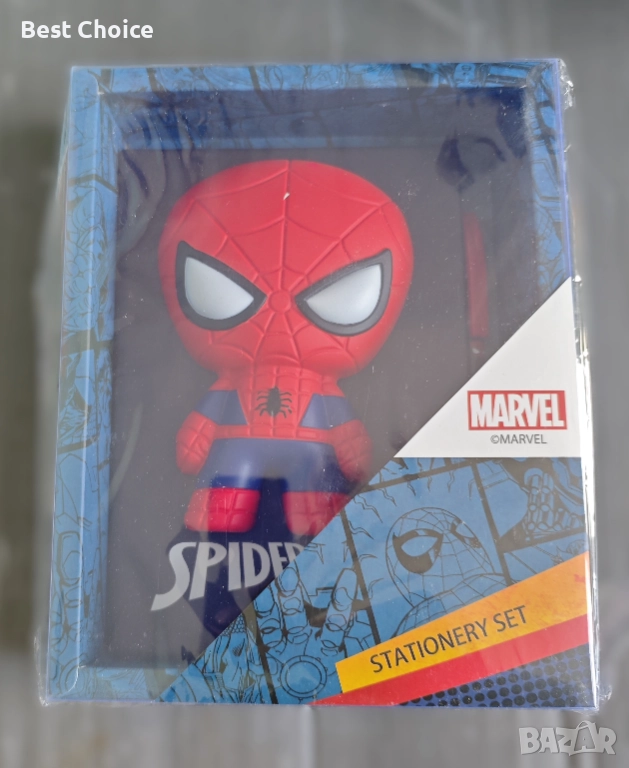 Тефтер и химикал Spider-Man 3D, снимка 1