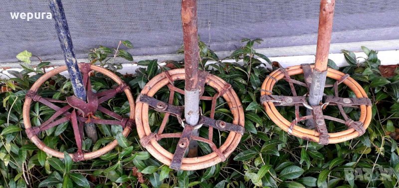 антика 3 бр ръчна изработка щеки на повече от 100 години, снимка 1