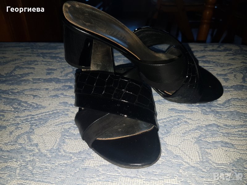 Дамски елегантни чехли, 38н, снимка 1