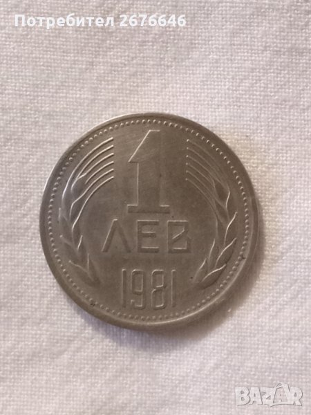 1 лев от 1981 г., снимка 1