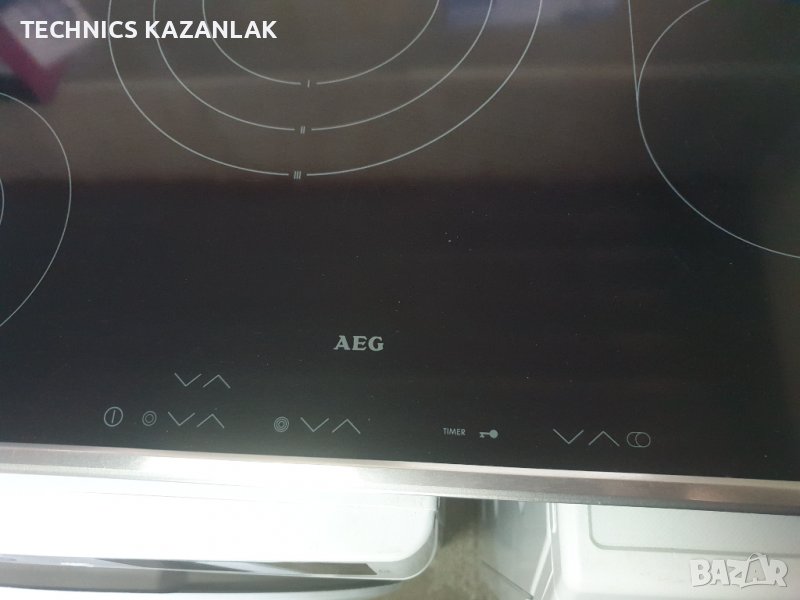 Стъклокерсмичен плот AEG, снимка 1