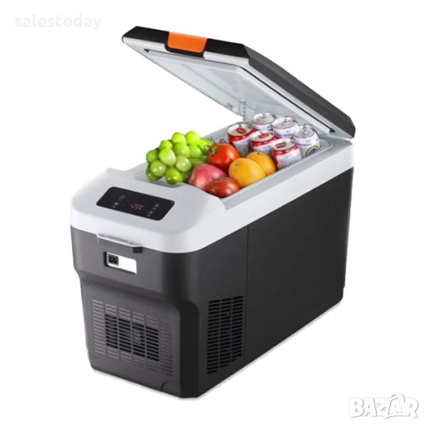  Хладилна кутия Хладилник за кола бус 28 литра 12V/220V, снимка 1