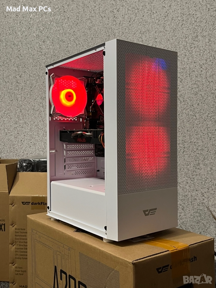 Геймърски компютър i3 8300/ RX 580/ Ram 12GB/ SSD 120GB+500GB, снимка 1