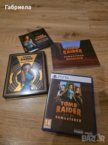 колекция tomb raider ps4, ps5, снимка 1