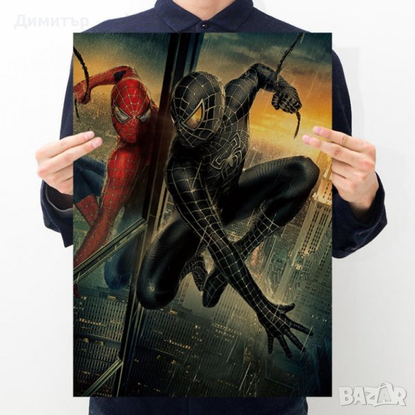 Постер Плакат постери Спайдърмен 51/35см, снимка 1