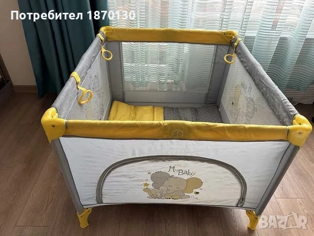 Детска сгъваема кошара за игра, снимка 1