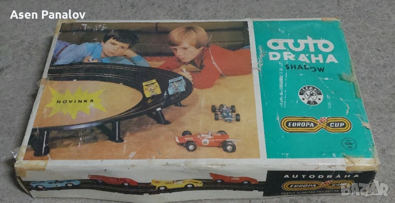 Продаяам,детска игачка от 1989гAuto Draha 90 Europa cup, снимка 1