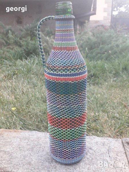 Плетено шише , снимка 1