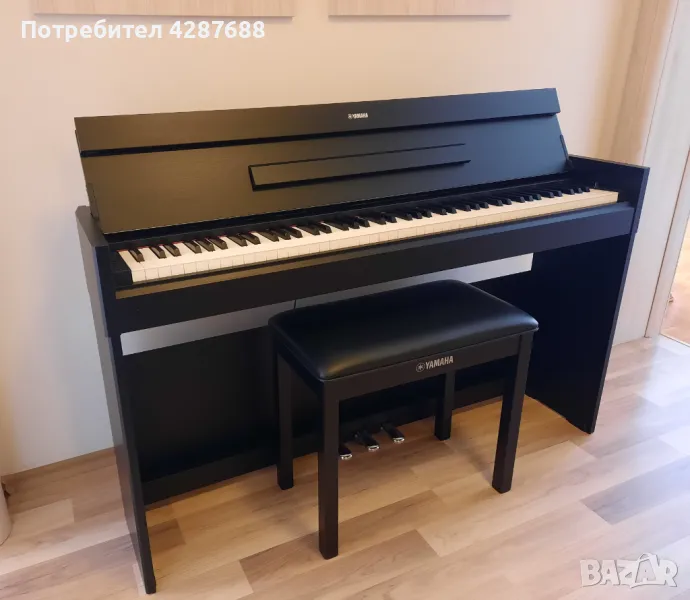 Дигитално пиано+стол Yamaha Arius YDP-S52 , снимка 1