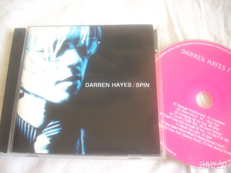 ПРЕДЛОЖЕТЕ ЦЕНА - Darren Hayes - Spin матричен диск, снимка 1